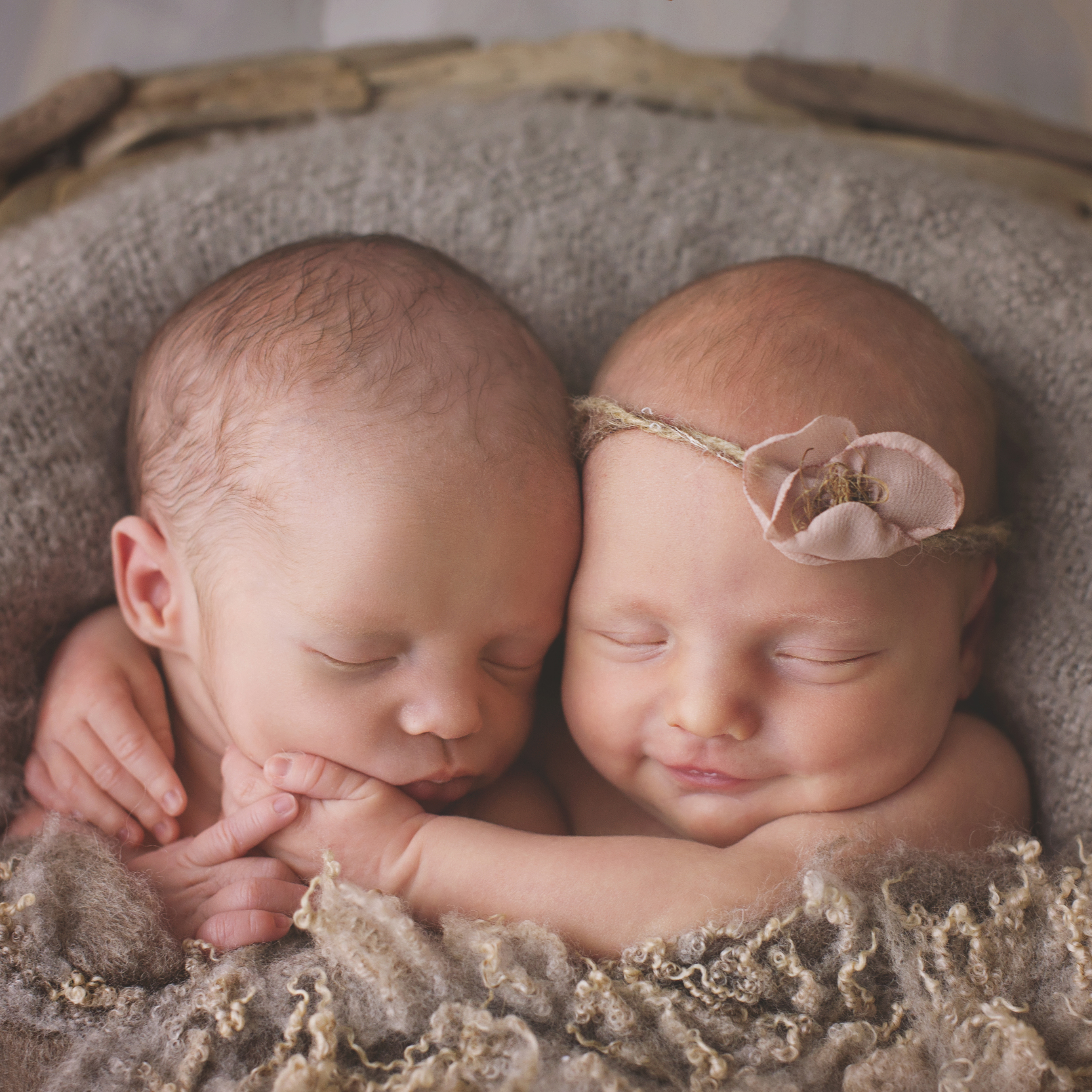 Newborn Photography Cardiff Boy/Girl Twins Max & Ava » Newborn Baby